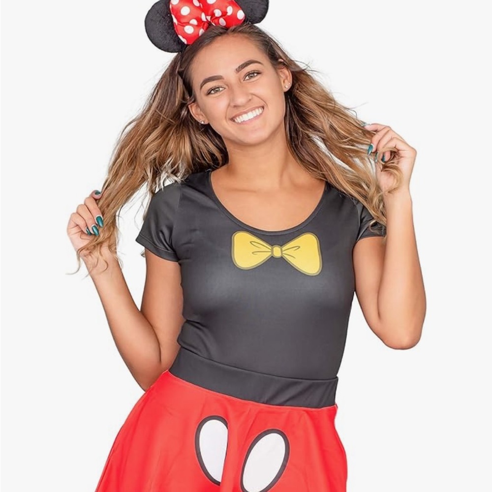 Disney Black and Red Minnie Mouse Costume